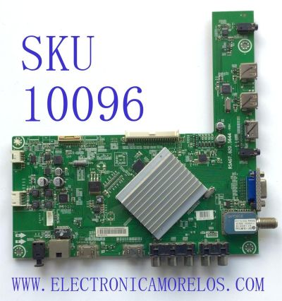 MAIN PARA TV HISENSE / NUMERO DE PARTE 175448 / RSAG7.820.5644 / LTDN40K20WUS(17)/175448/EE0326 / MZ14611012 / PANEL HD400DF-E37(010)S1.B2 / MODELO 40H5	